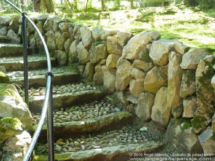 El Capricho de Gaudí, escaleras El Capricho de Gaudí, escaleras